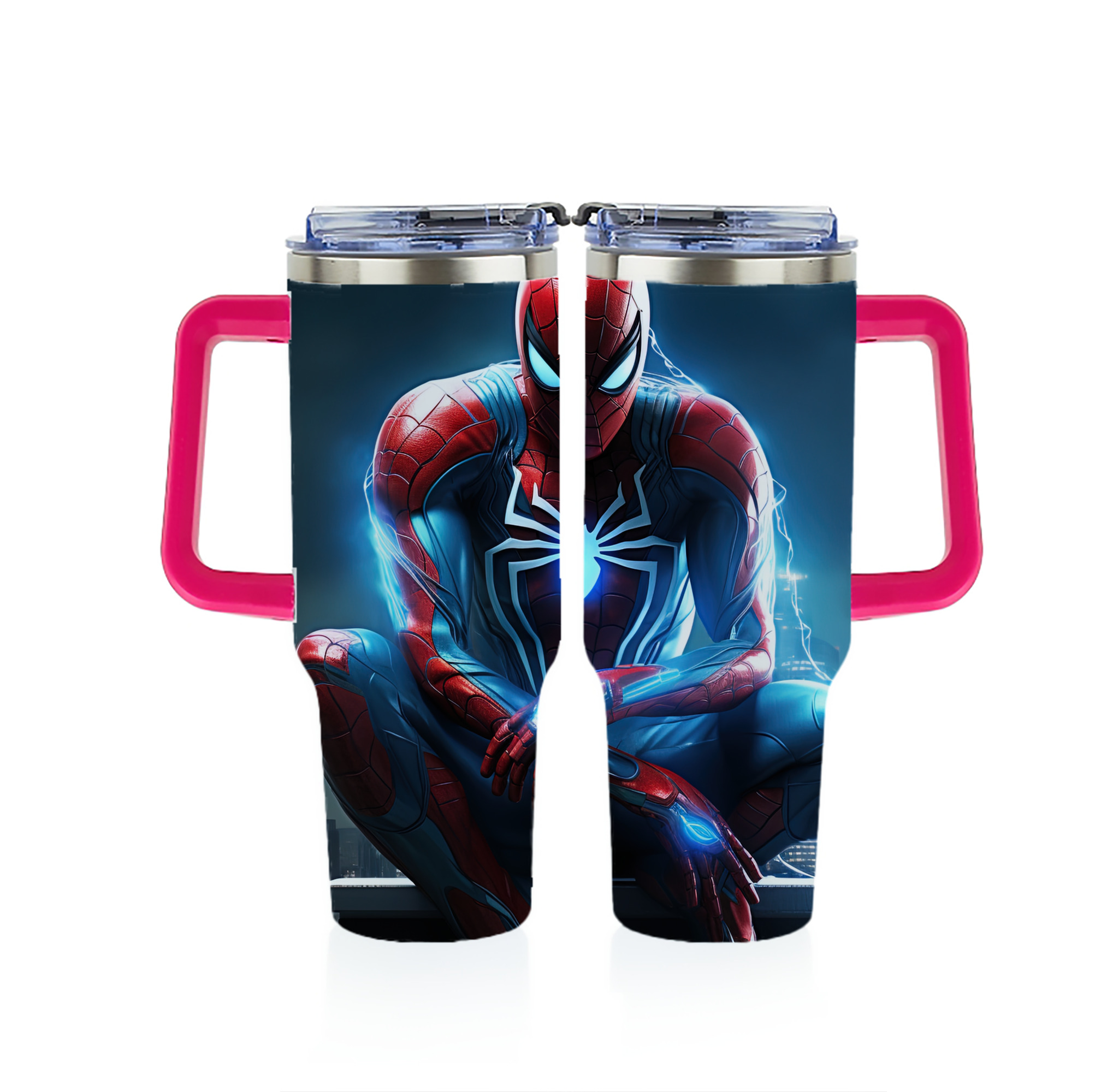 （画像用） Spider Man スパイダーマン 1200ｍLフルプリント車用タンブラー